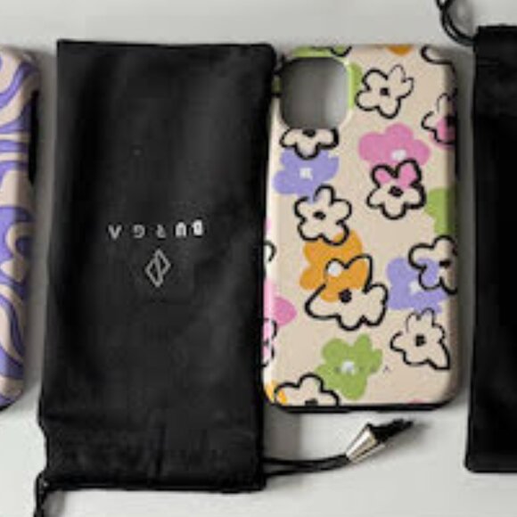 Burga iPhone 11 cases - Four Cases in Fun Patterns, "Tough" Model - Picture 3 of 8